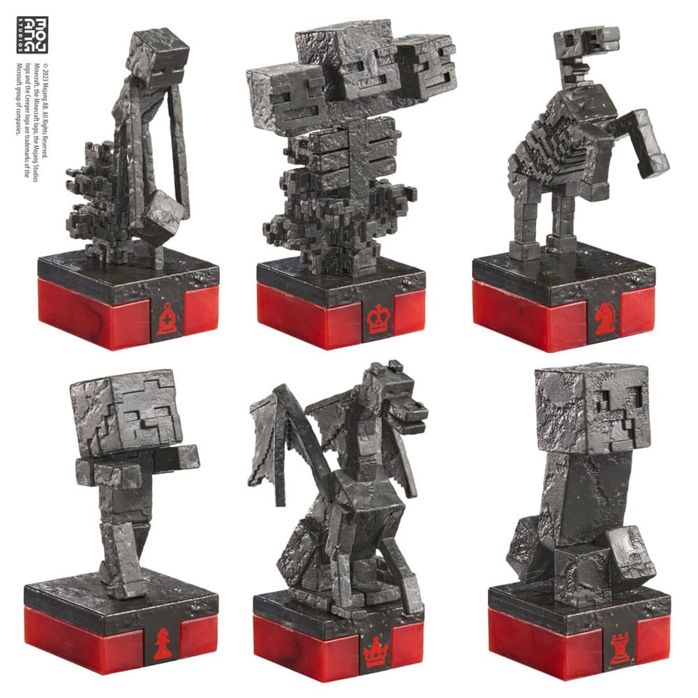Minecraft Ajedrez Overworld Heroes vs. Hostile Mobs - Z POP Toys