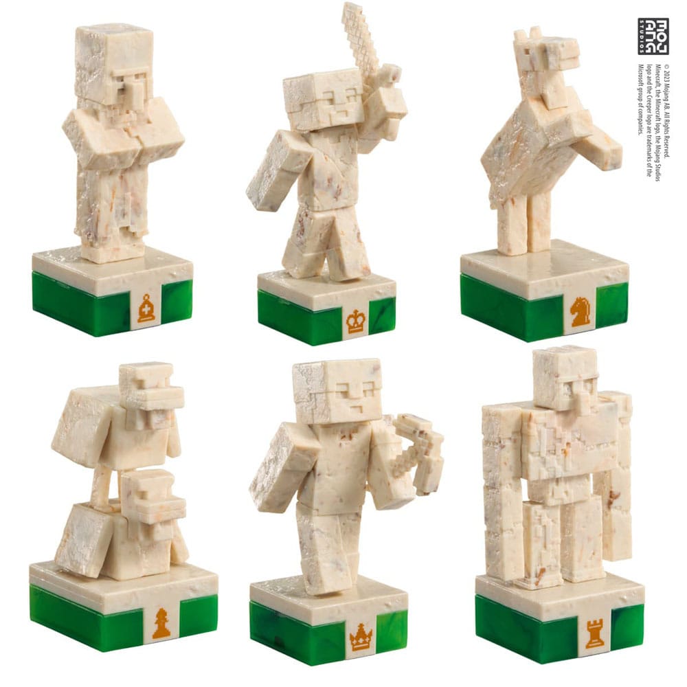 Minecraft Ajedrez Overworld Heroes vs. Hostile Mobs - Z POP Toys