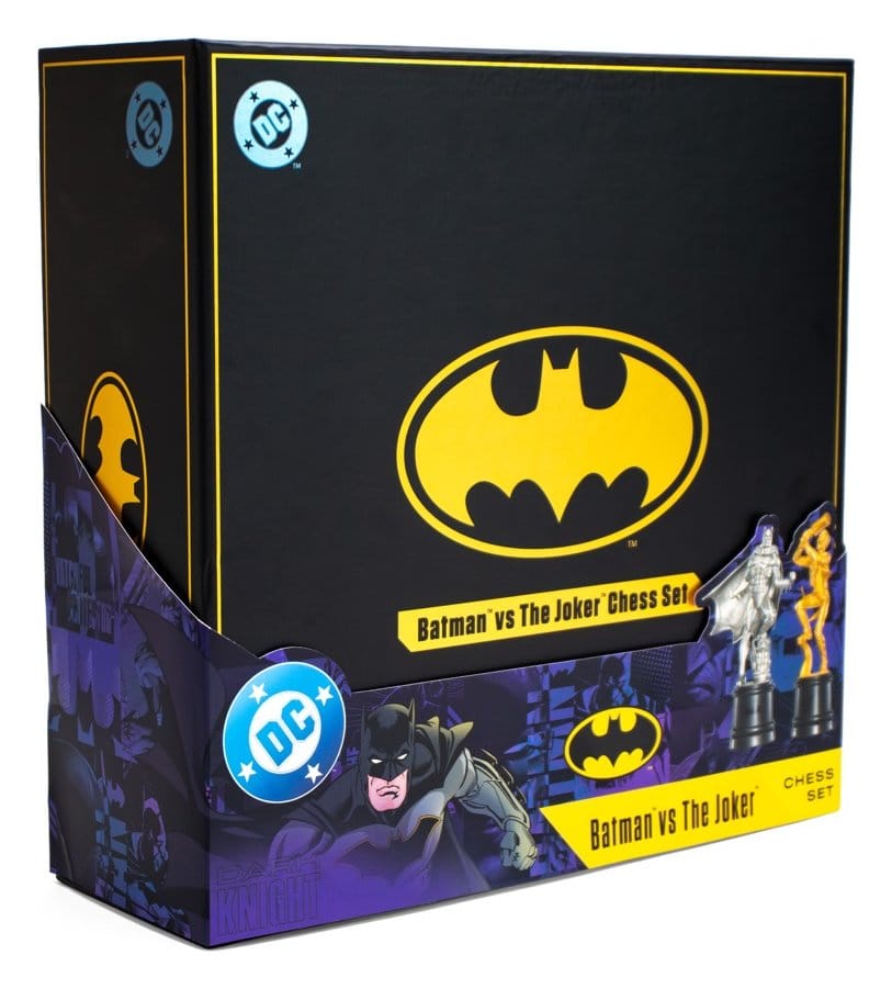 DC Comics Juego de Ajedrez Batman vs. The Joker 47 cm