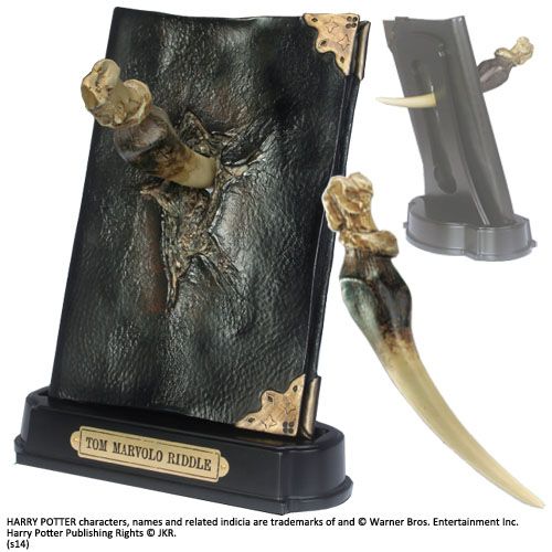 Harry Potter Réplica 1/1 Diario de Tom Riddle con el Colmillo de Basilisco - Z POP Toys