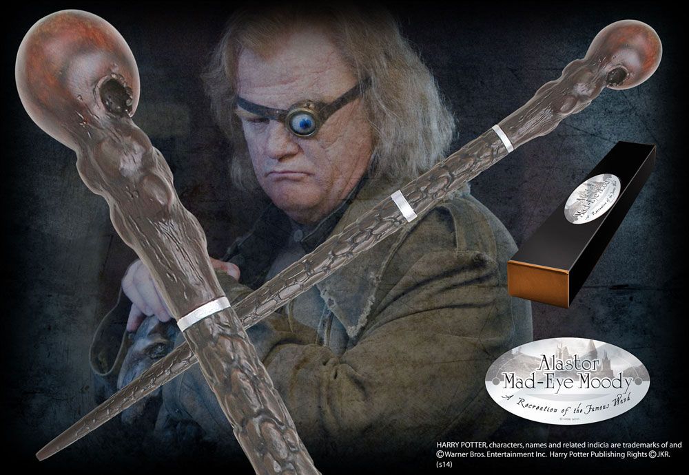 Harry Potter Varita Mágica Alastor Mad-Eye Moody (edición carácter) - Z POP Toys