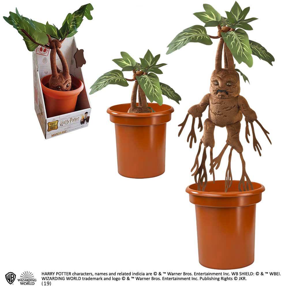 Harry Potter Peluche interactivo Mandrake 30 cm - Z POP Toys