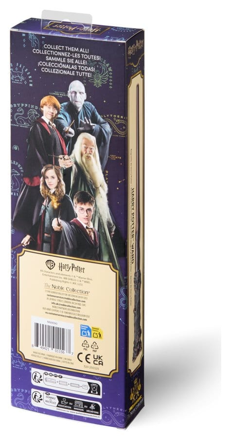 Harry Potter Réplica Juego de Rol Set de 2 Varitas Harry Potter & Hermione Granger 31 cm