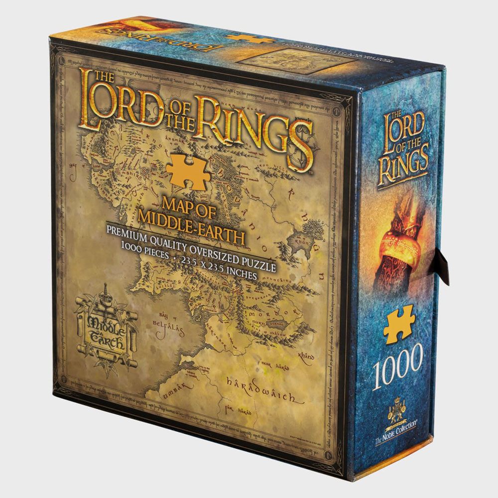 El Señor de los Anillos Puzzle Middle Earth (1000 piezas) - Z POP Toys