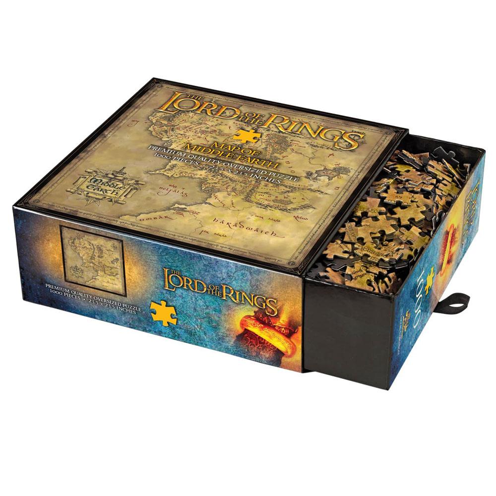 El Señor de los Anillos Puzzle Middle Earth (1000 piezas) - Z POP Toys