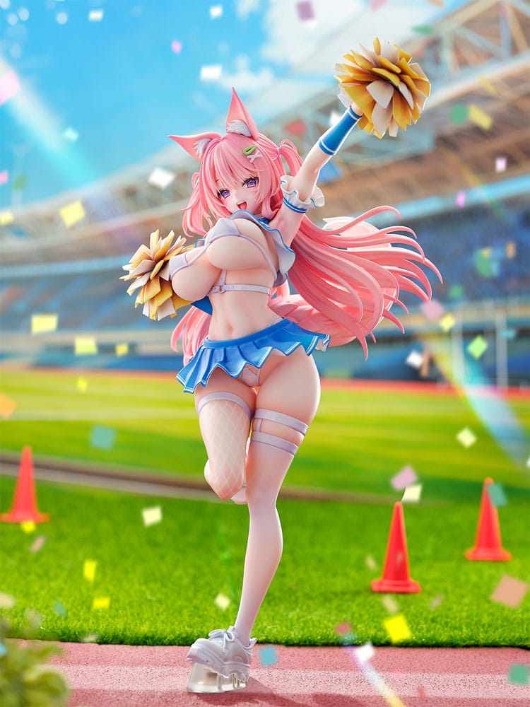 Original Character Estatua 1/5 Kemomimi Cheer Girl illustration by Yatanuki Kei 35 cm - Z POP Toys
