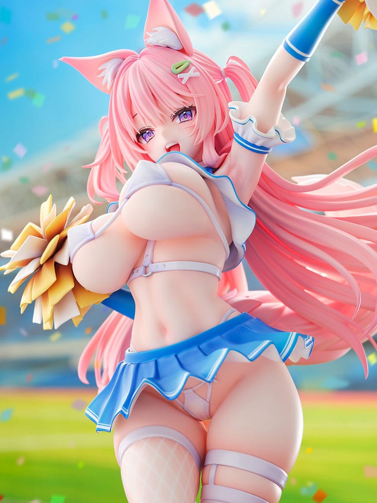 Original Character Estatua 1/5 Kemomimi Cheer Girl illustration by Yatanuki Kei 35 cm - Z POP Toys