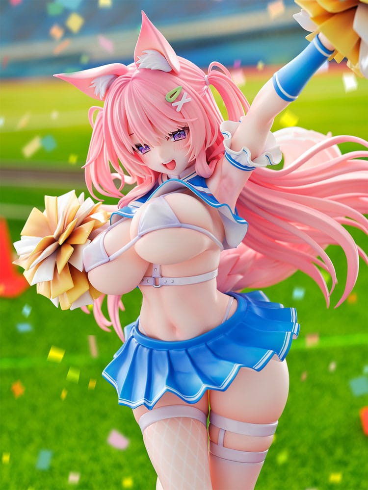 Original Character Estatua 1/5 Kemomimi Cheer Girl illustration by Yatanuki Kei 35 cm - Z POP Toys