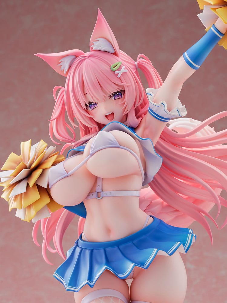 Original Character Estatua 1/5 Kemomimi Cheer Girl illustration by Yatanuki Kei 35 cm - Z POP Toys