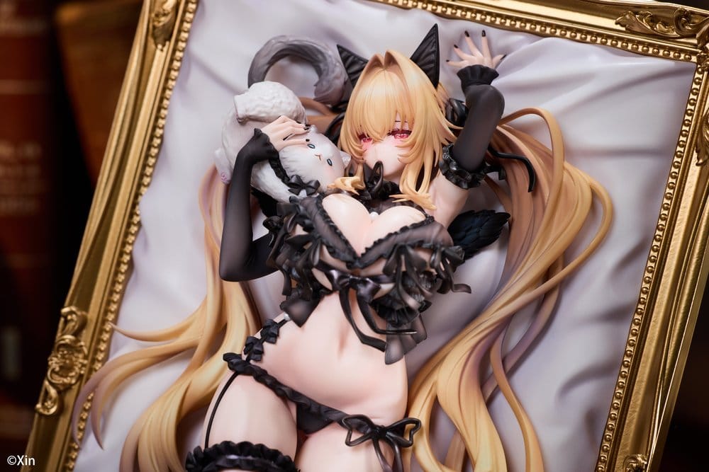 Original Character Figura PVC 1/7 Stella Black Cat Ver. Illustrated by Xin 27 cm