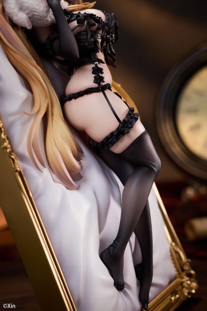 Original Character Figura PVC 1/7 Stella Black Cat Ver. Deluxe Edition 27 cm