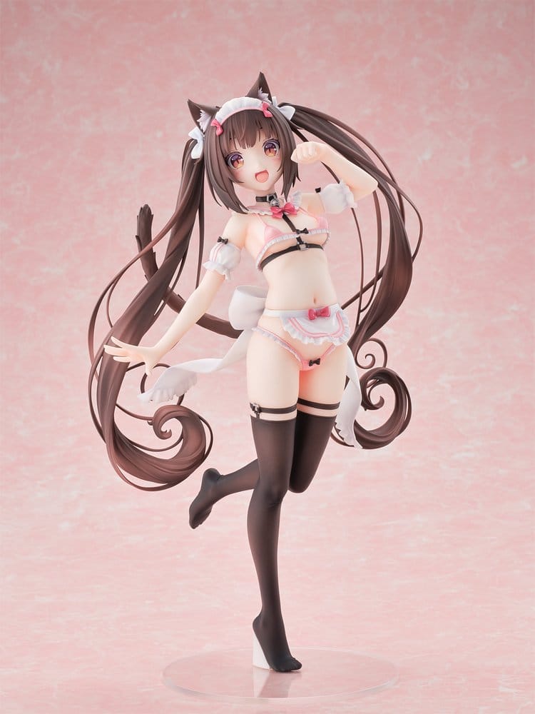 Nekopara Figura PVC 1/5.5 Chocola Micro Bikini Maid -STD Edition- 30 cm