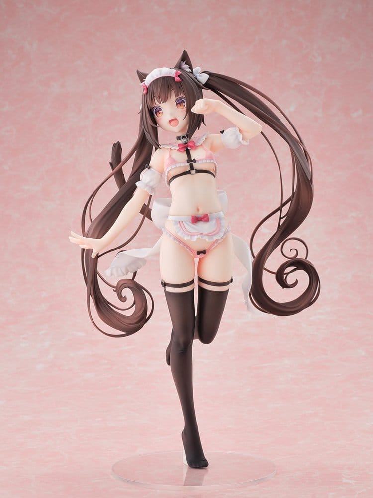 Nekopara Figura PVC 1/5.5 Chocola Micro Bikini Maid -STD Edition- 30 cm