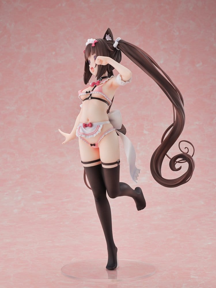 Nekopara Figura PVC 1/5.5 Chocola Micro Bikini Maid -STD Edition- 30 cm