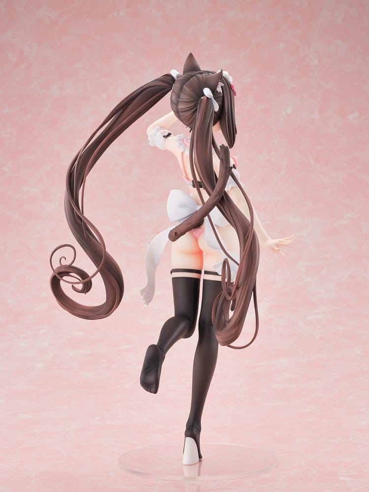 Nekopara Figura PVC 1/5.5 Chocola Micro Bikini Maid -STD Edition- 30 cm