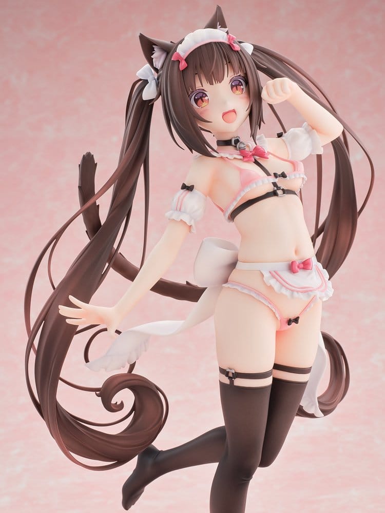 Nekopara Figura PVC 1/5.5 Chocola Micro Bikini Maid -STD Edition- 30 cm