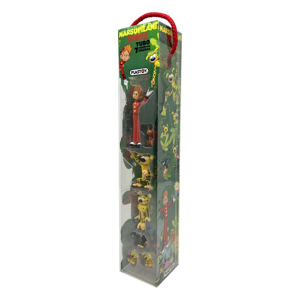 Marsupilami Pack de 7 Minifiguras Characters 4 - 10 cm - Z POP Toys