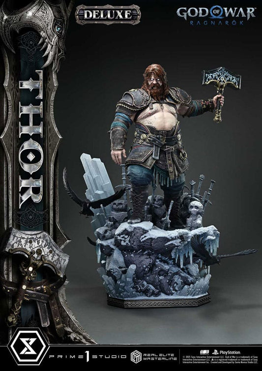 God of War: Ragnarök Estatua Real Elite Masterline Series 1/3 Deluxe Version 105 cm