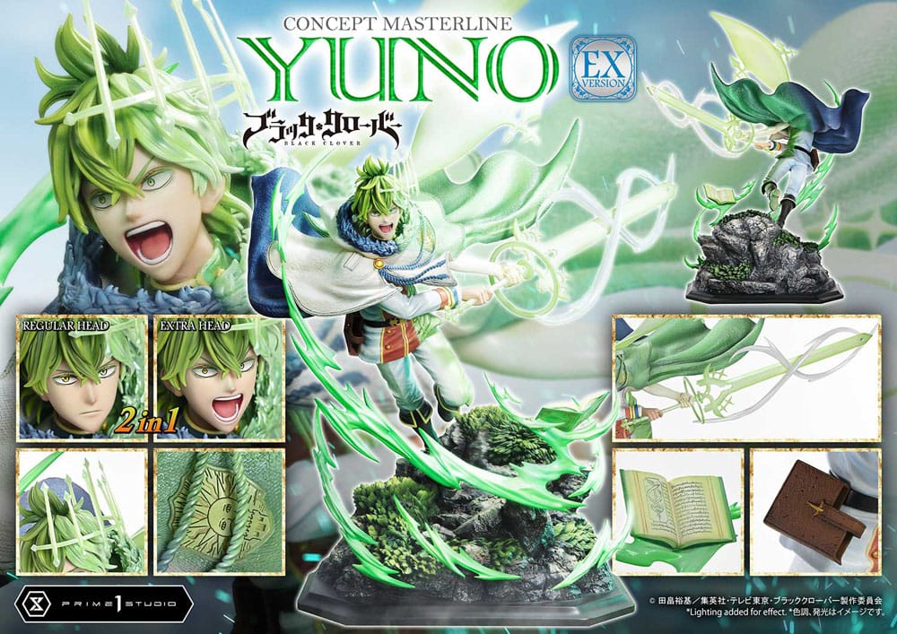Black Clover Concept Masterline Series Estatua 1/6 Yuno Exclusive Bonus Ver. 57 cm - Z POP Toys