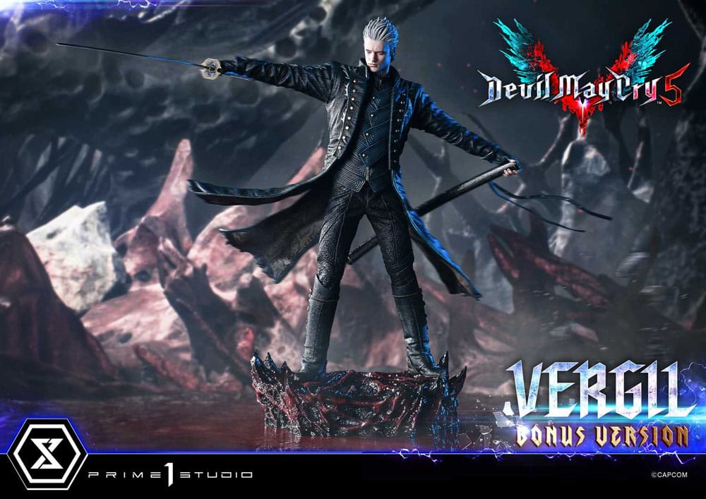 Devil May Cry V Concept Masterline Series Estatua 1/6 Vergil Bonus Ver. 39 cm - Z POP Toys