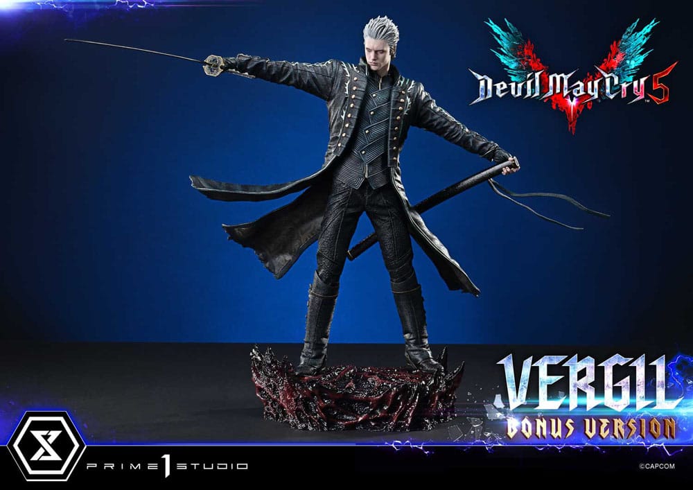 Devil May Cry V Concept Masterline Series Estatua 1/6 Vergil Bonus Ver. 39 cm - Z POP Toys