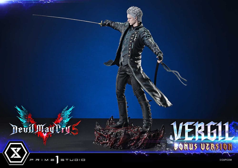 Devil May Cry V Concept Masterline Series Estatua 1/6 Vergil Bonus Ver. 39 cm - Z POP Toys