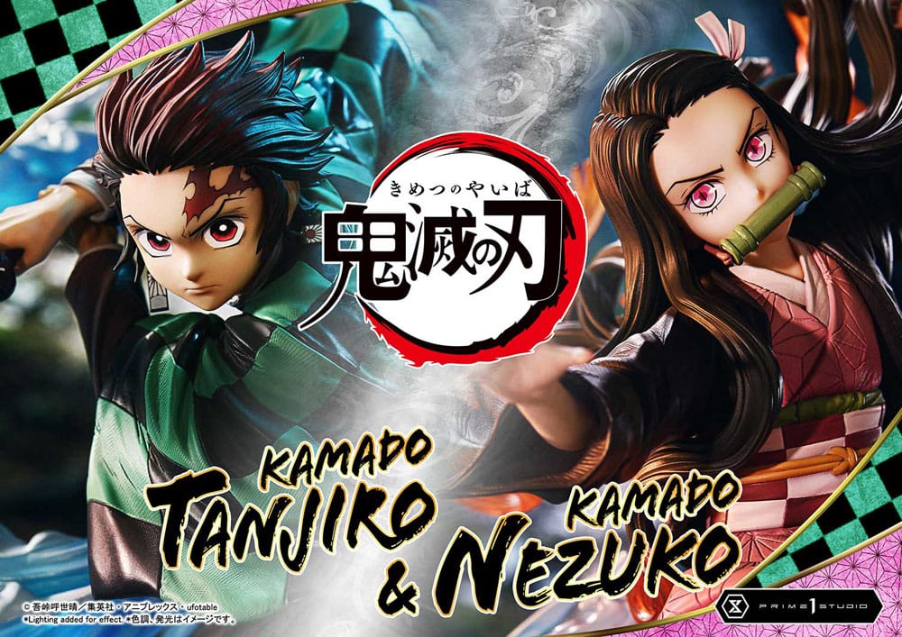 Demon Slayer : Kimetsu no Yaiba Concept Masterline Series Estatua 1/6 Nezuko & Tanjiro 56 cm - Z POP Toys