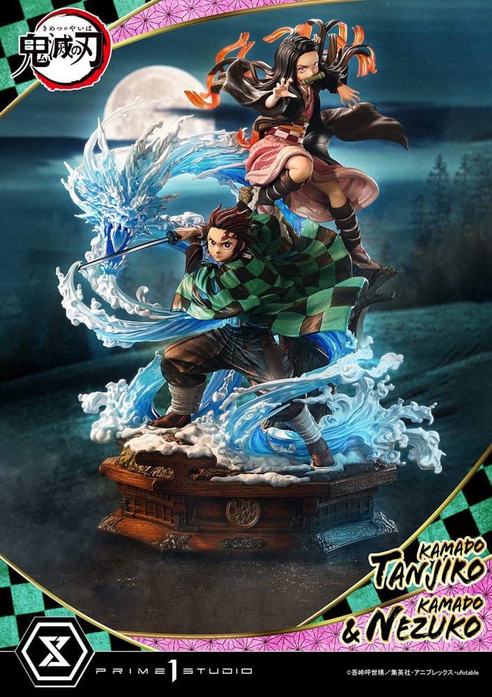 Demon Slayer : Kimetsu no Yaiba Concept Masterline Series Estatua 1/6 Nezuko & Tanjiro 56 cm - Z POP Toys