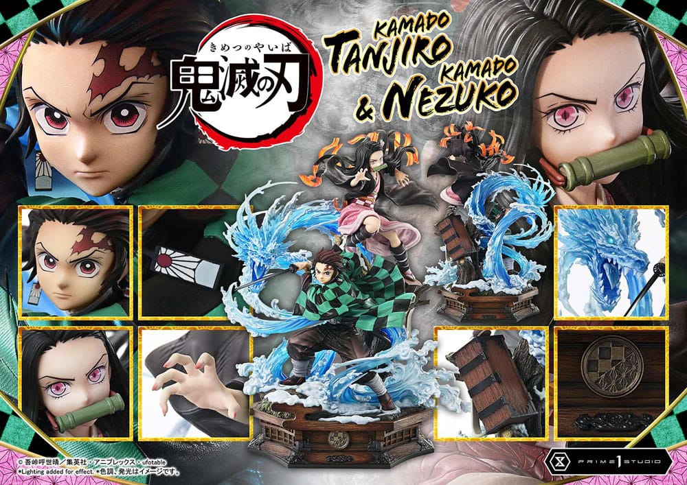 Demon Slayer : Kimetsu no Yaiba Concept Masterline Series Estatua 1/6 Nezuko & Tanjiro 56 cm - Z POP Toys