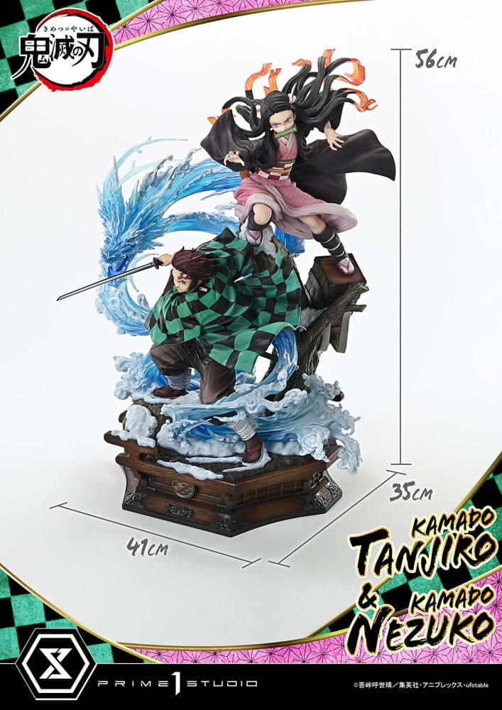 Demon Slayer : Kimetsu no Yaiba Concept Masterline Series Estatua 1/6 Nezuko & Tanjiro 56 cm - Z POP Toys