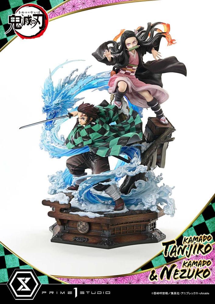 Demon Slayer : Kimetsu no Yaiba Concept Masterline Series Estatua 1/6 Nezuko & Tanjiro 56 cm - Z POP Toys