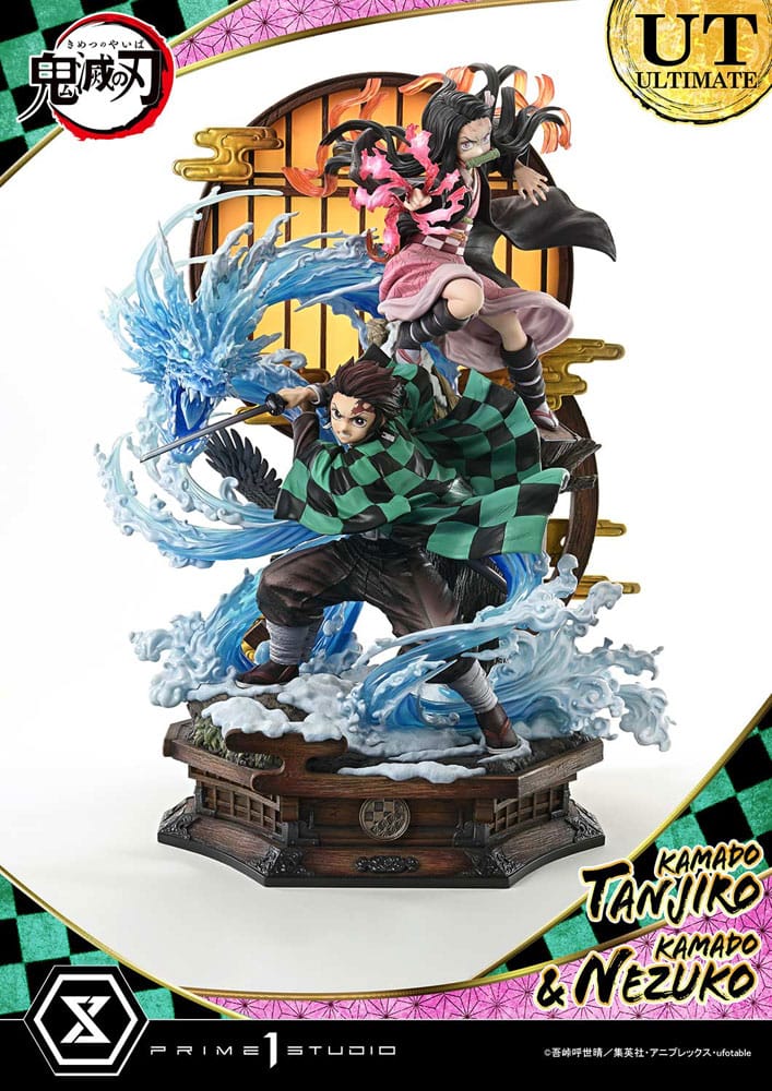 Demon Slayer : Kimetsu no Yaiba Concept Masterline Series Estatua 1/6 Nezuko & Tanjiro Ultimate Ver. 56 cm - Z POP Toys