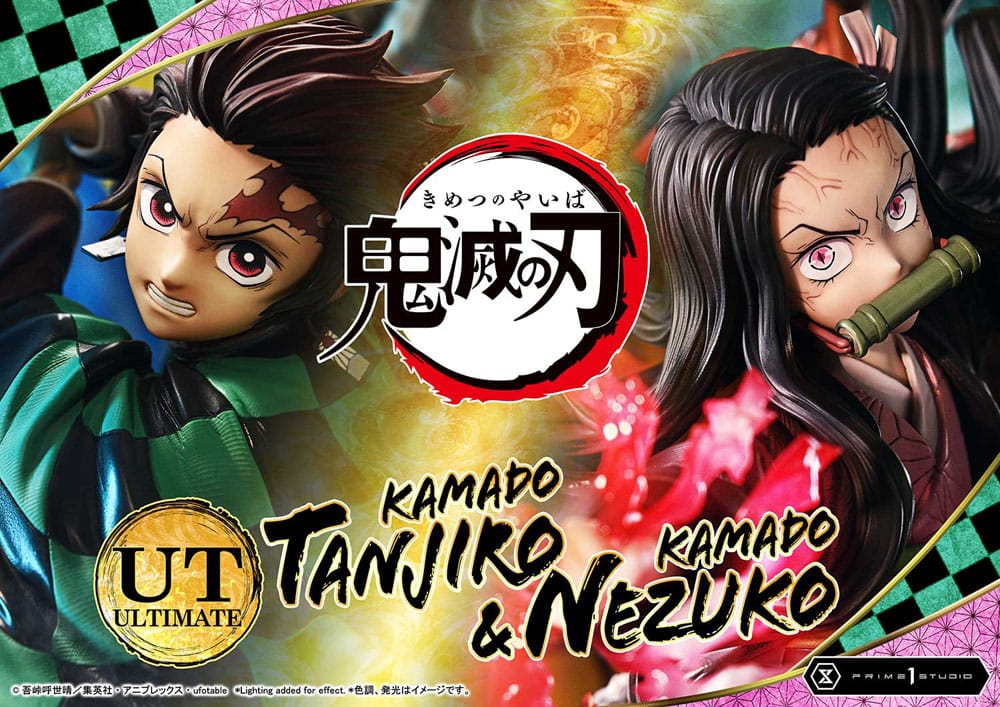 Demon Slayer : Kimetsu no Yaiba Concept Masterline Series Estatua 1/6 Nezuko & Tanjiro Ultimate Ver. 56 cm - Z POP Toys
