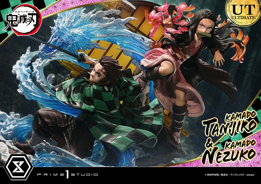 Demon Slayer : Kimetsu no Yaiba Concept Masterline Series Estatua 1/6 Nezuko & Tanjiro Ultimate Ver. 56 cm - Z POP Toys