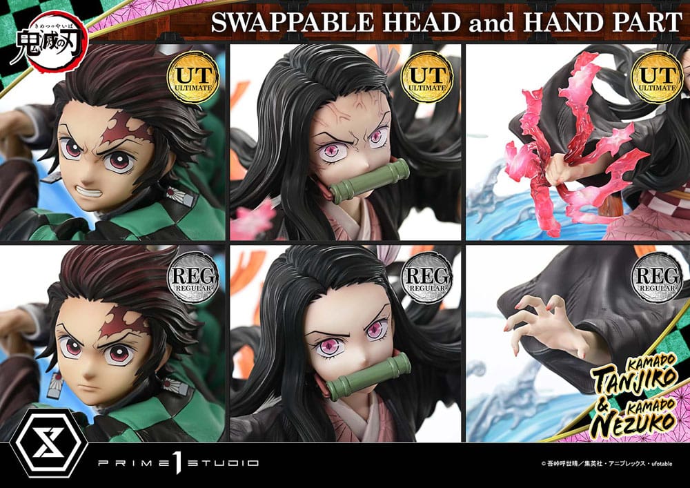 Demon Slayer : Kimetsu no Yaiba Concept Masterline Series Estatua 1/6 Nezuko & Tanjiro Ultimate Ver. 56 cm - Z POP Toys
