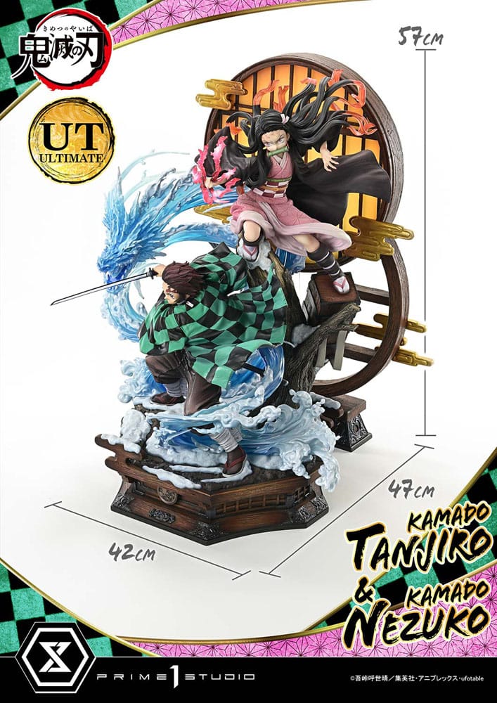 Demon Slayer : Kimetsu no Yaiba Concept Masterline Series Estatua 1/6 Nezuko & Tanjiro Ultimate Ver. 56 cm - Z POP Toys