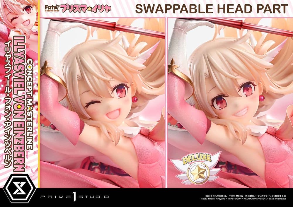 Fate/kaleid liner Prisma Illya Concept Masterline Estatua 1/5 Illyasviel von Einzbern Deluxe Version 35 cm