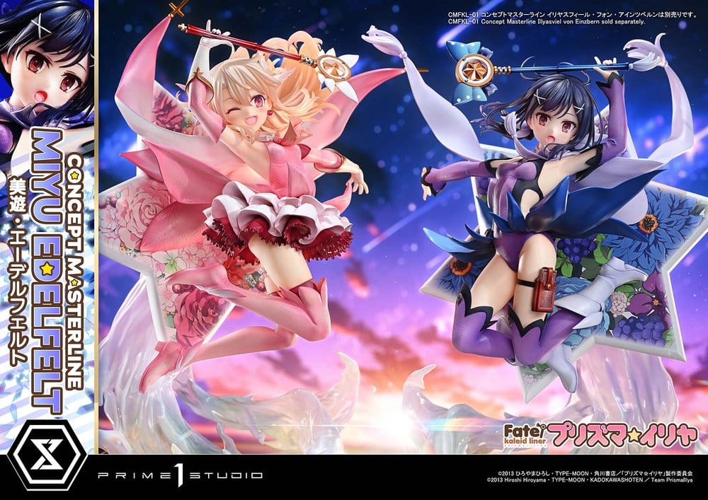 Fate/kaleid liner Prisma Illya Concept Masterline Series Estatua 1/5 Miyu Edelfelt Deluxe Version 35 cm
