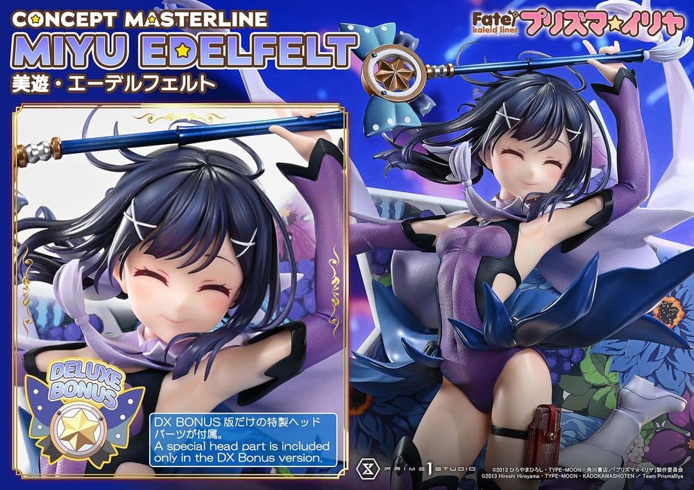 Fate/kaleid liner Prisma Illya Concept Masterline Series Estatua 1/5 Miyu Edelfelt DX Bonus Version 35 cm