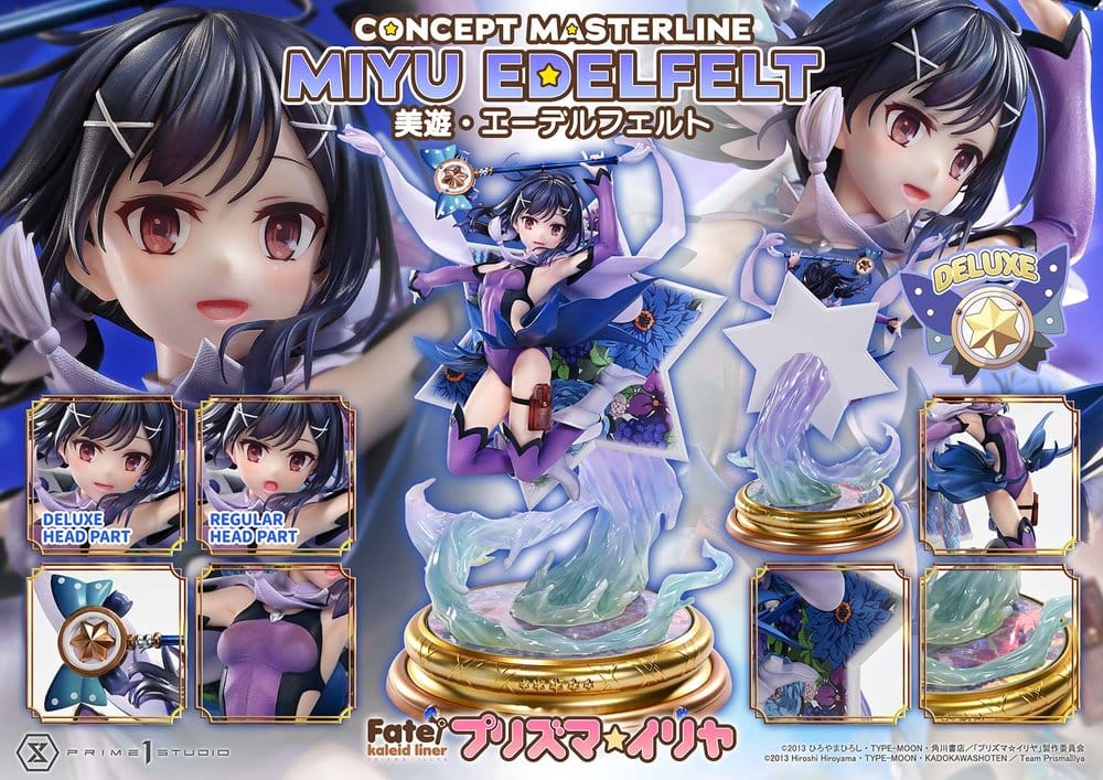 Fate/kaleid liner Prisma Illya Concept Masterline Series Estatua 1/5 Miyu Edelfelt DX Bonus Version 35 cm