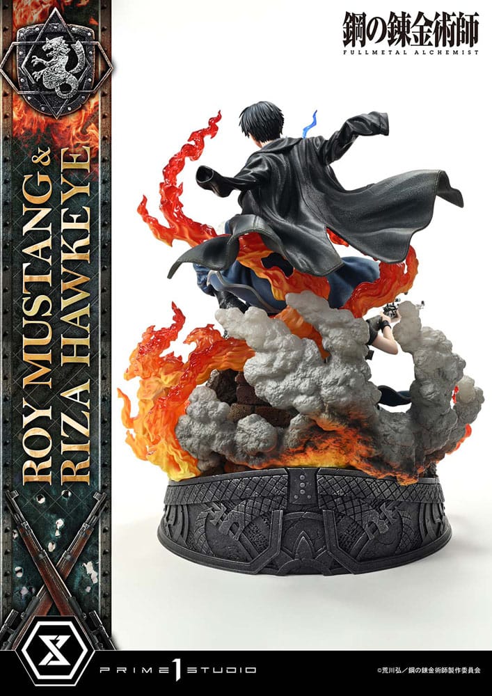 Fullmetal Alchemist Estatua Concept Masterline 1/6 Roy Mustang & Riza Hawkeye Regular Version 50 cm
