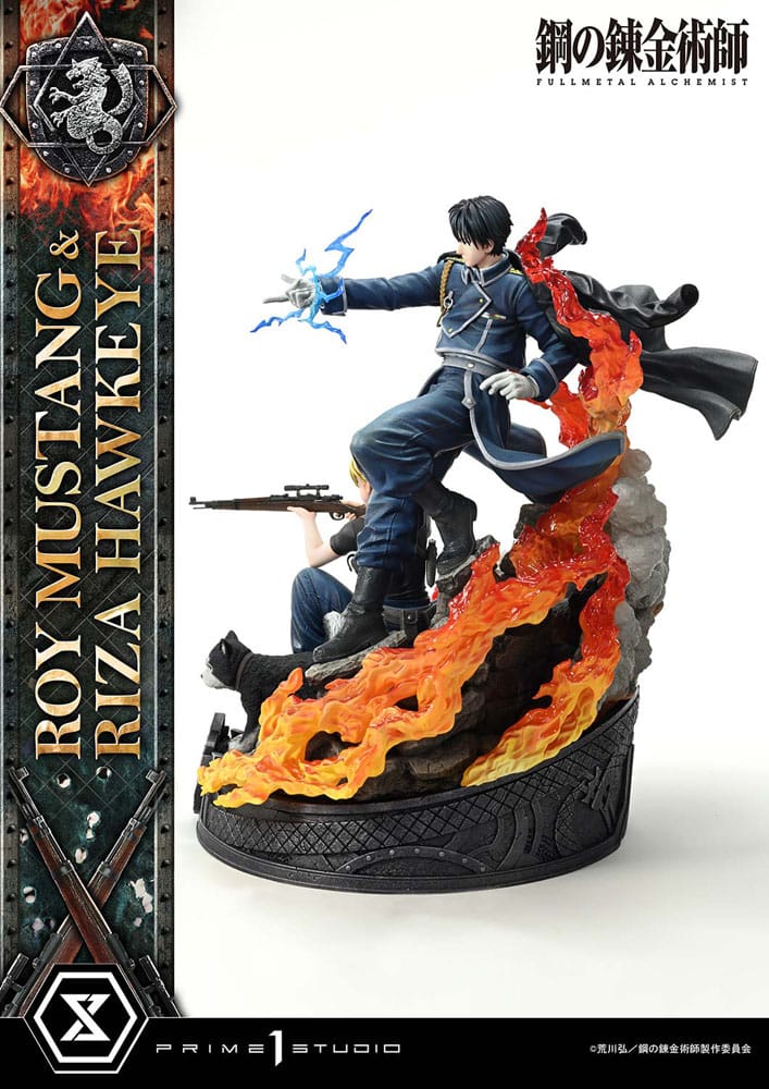 Fullmetal Alchemist Estatua Concept Masterline 1/6 Roy Mustang & Riza Hawkeye Regular Version 50 cm