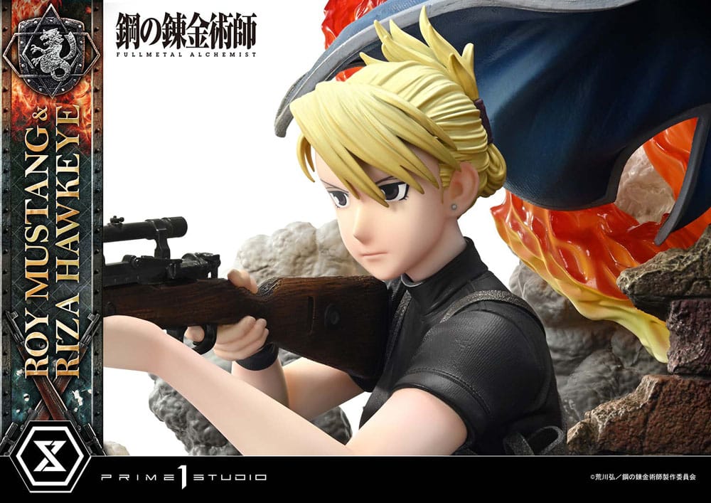 Fullmetal Alchemist Estatua Concept Masterline 1/6 Roy Mustang & Riza Hawkeye Regular Version 50 cm