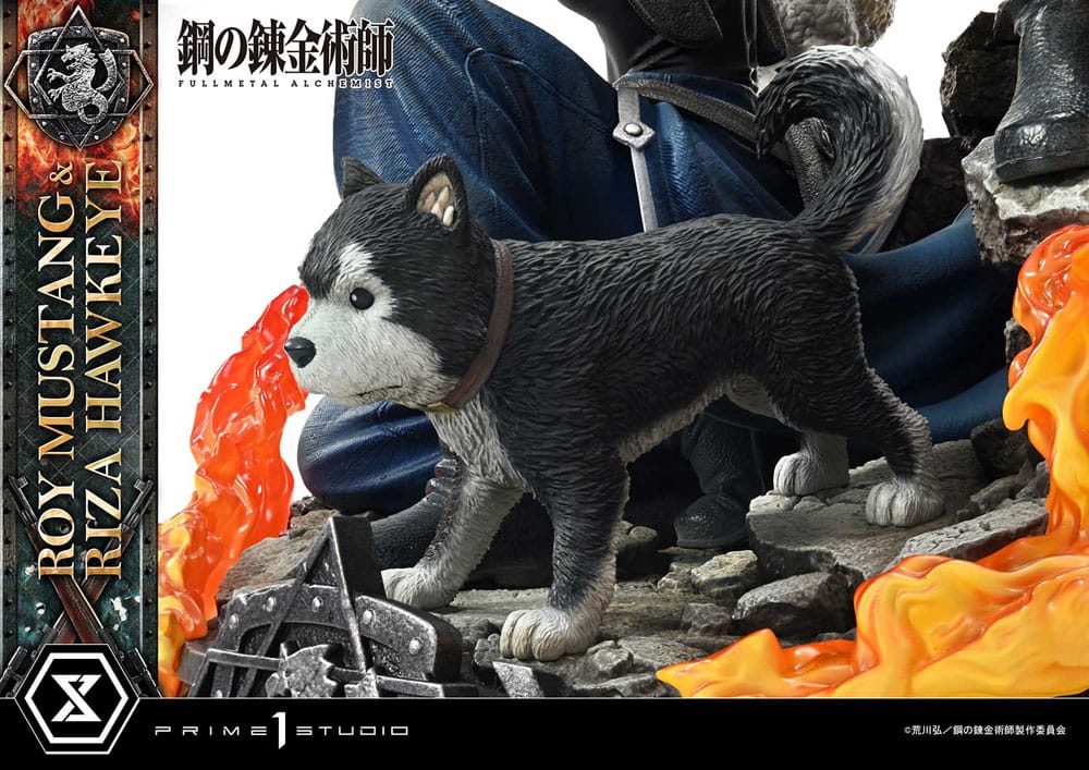 Fullmetal Alchemist Estatua Concept Masterline 1/6 Roy Mustang & Riza Hawkeye Regular Version 50 cm