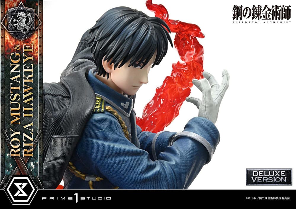 Fullmetal Alchemist Estatua Concept Masterline 1/6 Roy Mustang & Riza Hawkeye Deluxe Version 50 cm