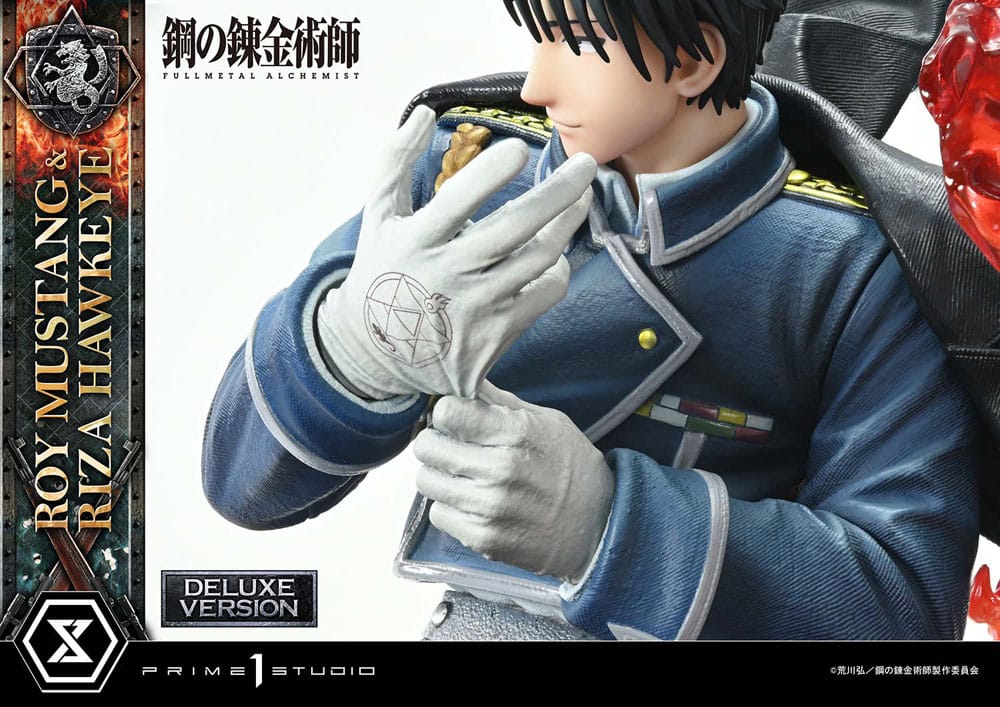 Fullmetal Alchemist Estatua Concept Masterline 1/6 Roy Mustang & Riza Hawkeye Deluxe Version 50 cm