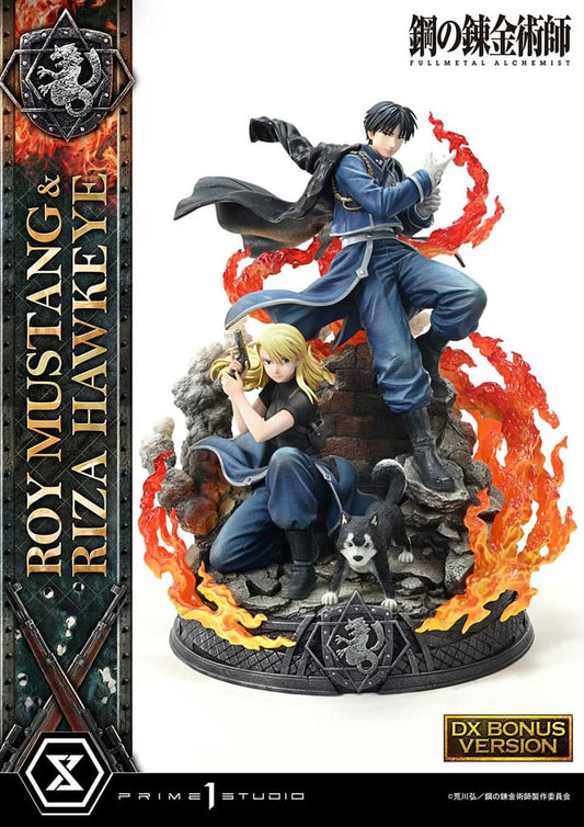 Fullmetal Alchemist Estatua Concept Masterline 1/6 Roy Mustang & Riza Hawkeye Deluxe Bonus Version 50 cm - Z POP Toys