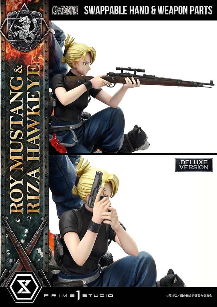 Fullmetal Alchemist Estatua Concept Masterline 1/6 Roy Mustang & Riza Hawkeye Deluxe Bonus Version 50 cm - Z POP Toys