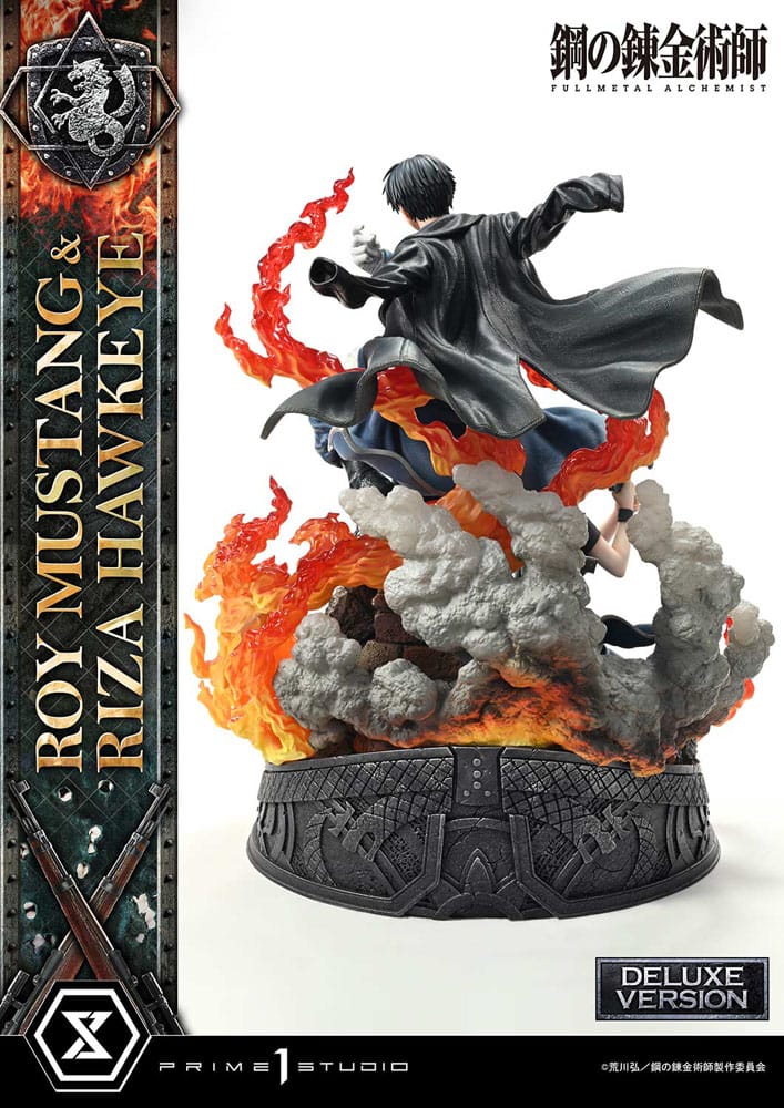Fullmetal Alchemist Estatua Concept Masterline 1/6 Roy Mustang & Riza Hawkeye Deluxe Bonus Version 50 cm - Z POP Toys