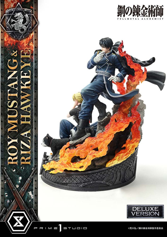 Fullmetal Alchemist Estatua Concept Masterline 1/6 Roy Mustang & Riza Hawkeye Deluxe Bonus Version 50 cm - Z POP Toys